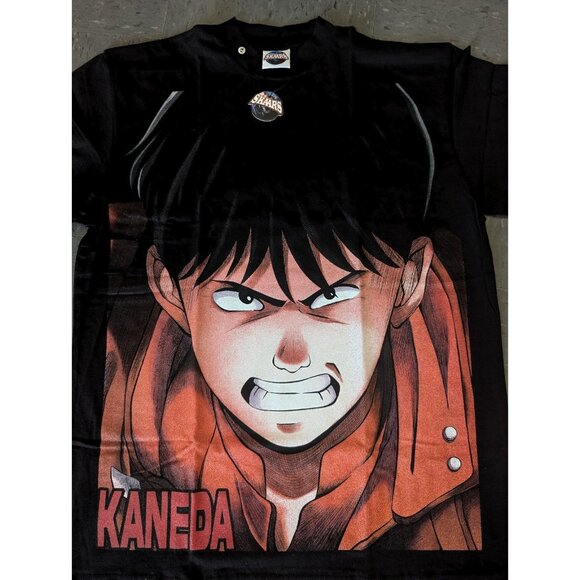 SKAARS AKIRA KANEDA Black T-shirt Mega Print Front Back Large NWT - Picture 3 of 9